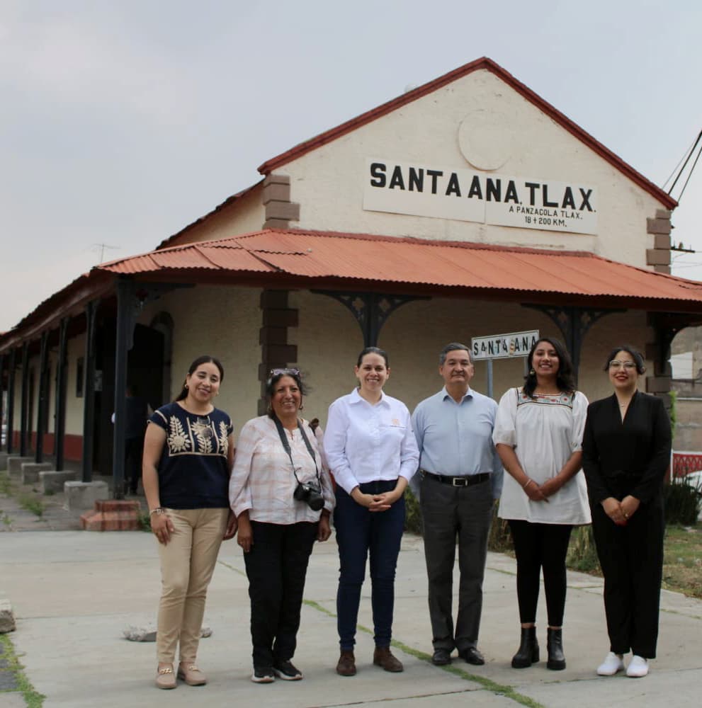 Avanza proyecto de cultura en estación del tren de Chiautempan